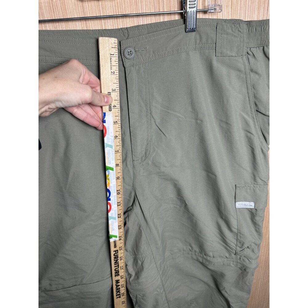Columbia Pants Mens XL Oversized Titanium Packable Convertible Outdoor y2k - Picture 8 of 16